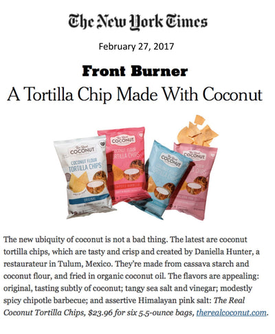 New York Times reviews TRC chips and announces SHOP.